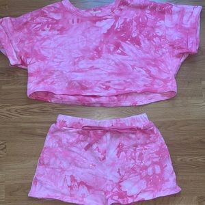 These Three Boutique Two Piece Rhinestone Set